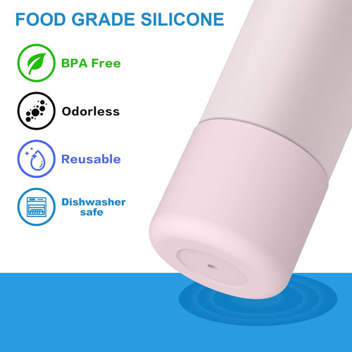 2 Fundas Protectoras Antideslizantes Para Botella De Agua Ow