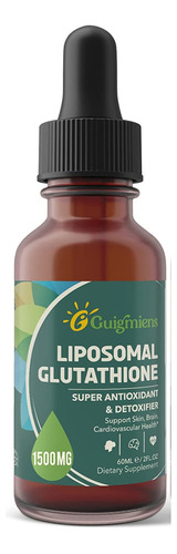 Glutation Glutathione Liposomal 1500mg Antioxidante