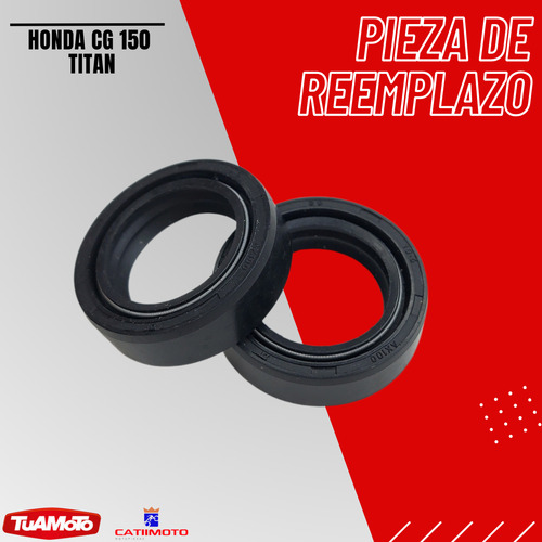 Juego De Retenes De Horquilla Para Honda Cg 150 Titan Catii