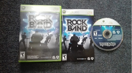 Rockband Completo Para Xbox 360,excelente Titulo