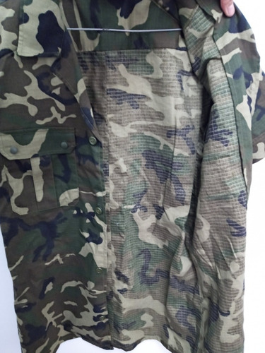 7k Camisa Militar Camuflada Talla M Original (Usado)