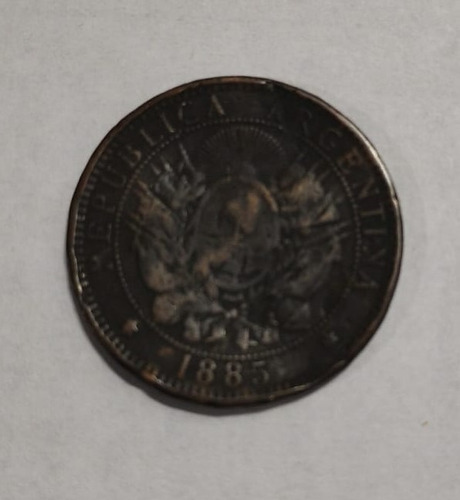 2 Centavos 1885 - Fecha Normal