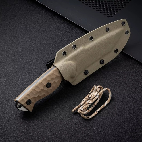 Faca Tática Fulltang 8mm G10 Aço Vg10 Edc C/ Bainha Kydex