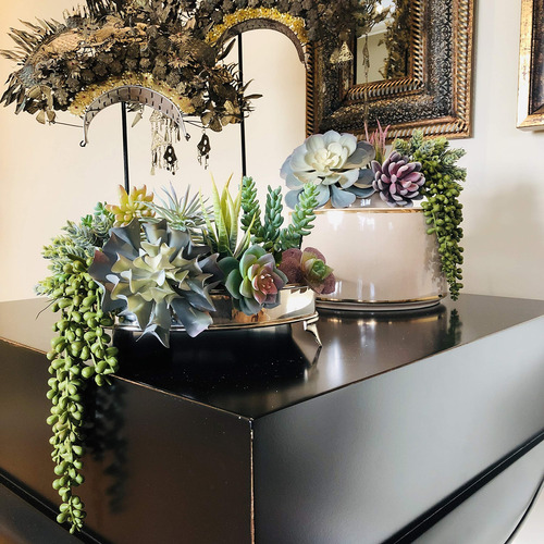 Artificial Suculentas Plantas Artificiales Decorativas