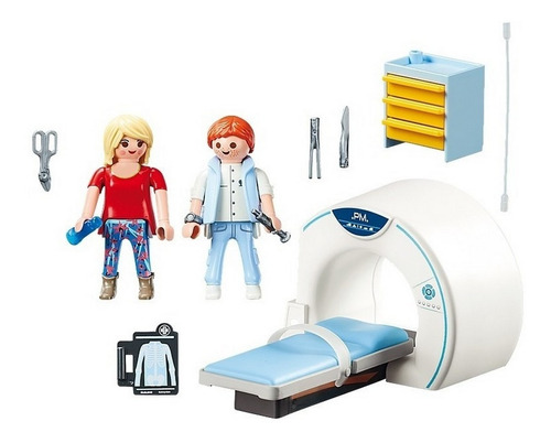 Playmobil Sala De Radiologia Paciente Y Radiologo ELG 70196