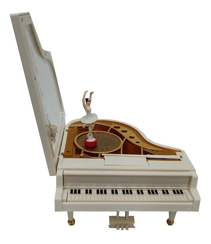 Imagem 1 de 2 de Caixinha De Música - Piano De Cauda C/porta Joias
