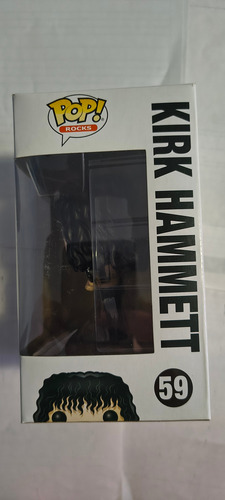 Figura Funko Pop Kirk Hammett Metallica-59 (Usado)