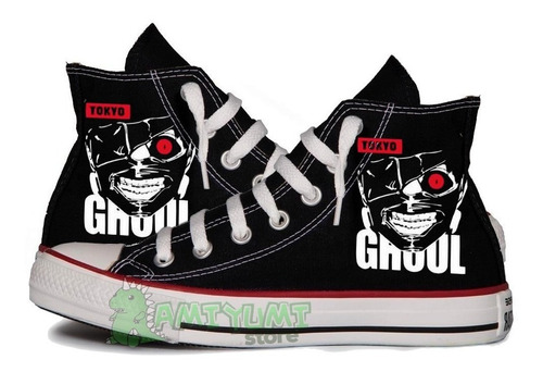 Tênis Tokyo Ghoul All Star Converse Cano Alto Anime