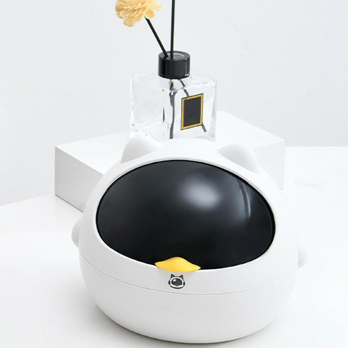 Cubo De Basura De Escritorio Con Almohadillas