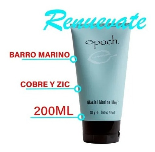 Imagen 3 de 7 de Nuskin Nu Skin Epoch Barro Marino X 2 + Scrub Exfoliante