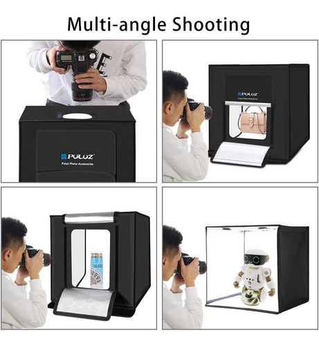 Imagen 4 de 6 de Portable Photo Studio Box Puluz 16 Inch 40 Cm Tienda Para