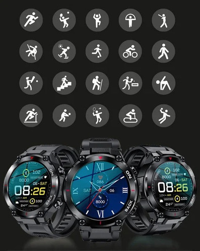 Imagen 5 de 10 de Reloj Gps Running Smartwach Satelital Deportivo Hombre Muje