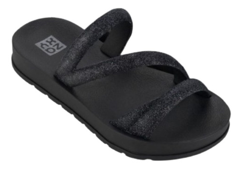 Chinelo Slide Infantil Menina Zaxy Glitter 19008