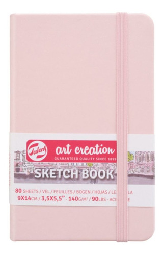 Libreta Art Creation Rosa Pastel 9x14cm 140gr 80hjas.