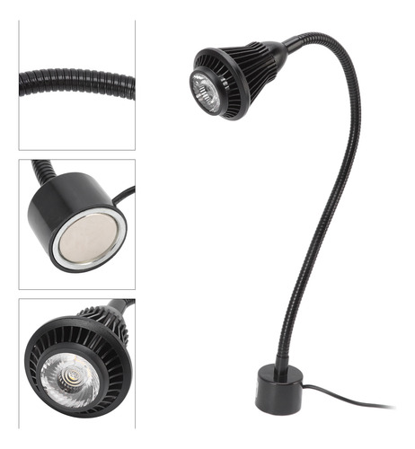 Base De Lâmpada De Trabalho Led 7w Em Alumínio