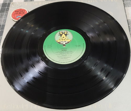 Gong Live Etc 2lp Ingles 1r Edicion Soft Machine Frank Zappa Ingles 1ra Edicion (Usado)