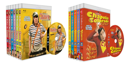 Blu-ray Chaves + Chapolin Colorado - Edição Completa