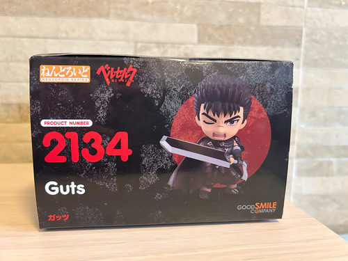 Action Figure Berserk Guts Nendoroid 2134 Good Smile Company