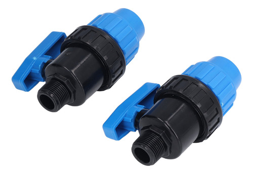 Válvula Esférica De Conector Rápido G3/4 De Plástico Con Ros