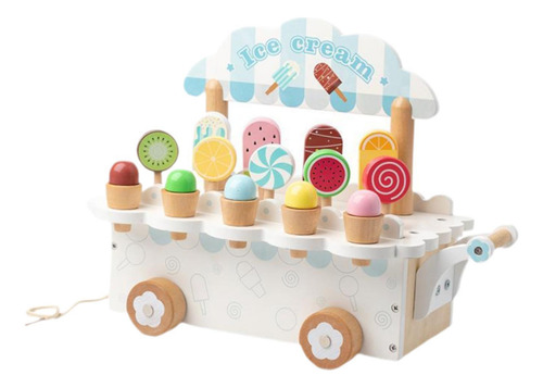 Juego De De Madera, Juego De Comida, Juguete Educativo Para