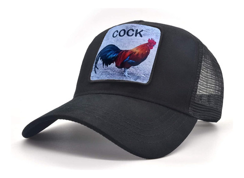 Animal Cook Gorra Béisbol Parche Bordado Unisex Mujeres Bajo