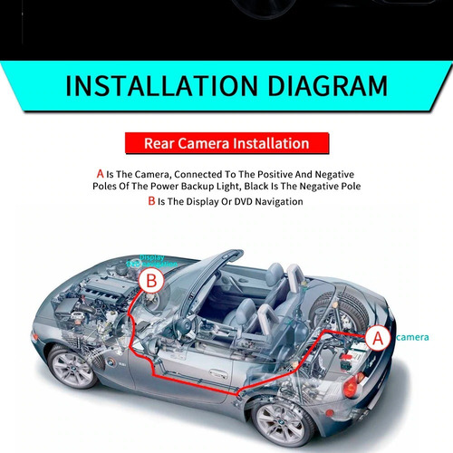 Imagen 10 de 10 de Camara De Reversa 170 Grados Rca Automatica Hd Universal