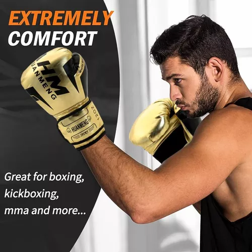 Guantes De Box Para Kickboxing Boxeo Guante Hombre 8 - 16 Oz