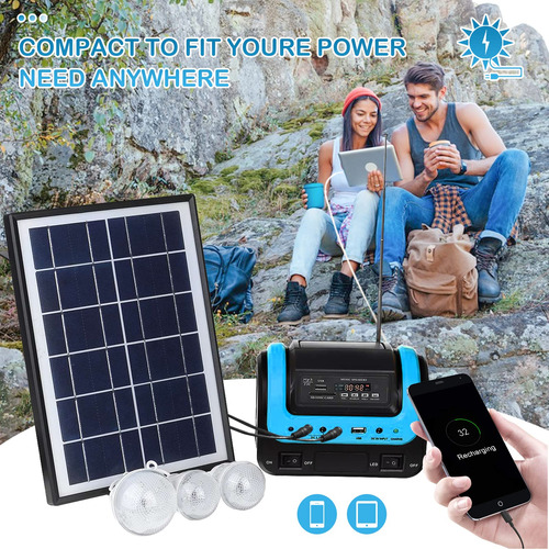 Generador Solar Generador Portátil Con Panel Solar