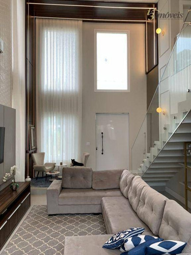 Imagem 13 de 30 de Condomínio Fechado Costa Verde. Casa Com 280m² De Área Construída, 3 Suítes, Finamente Mobiliada E Decorada, Bairro Fazenda, Itajaí Sc - Ca0420