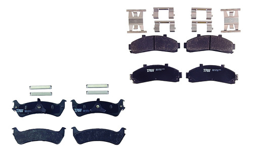 Jgo Balatas Cerámicas Del Y Tras Trw Ford Explorer 95-01