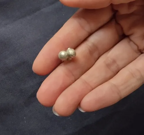 Dije De Plata Con Zarcillos