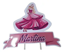 Comprar Adorno De Torta Topper  Personalizado Barbie