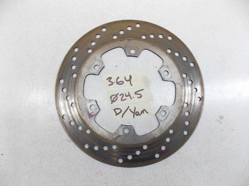 Disco Trasero Yamaha R1 98 A01 Fzr Yzf 600 Thundercat Ducati (Usado)