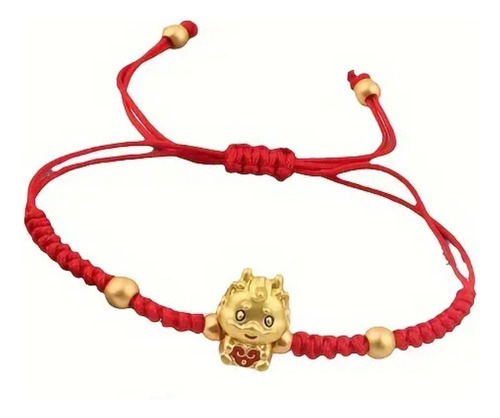 Pulsera Dragón D La Suerte Protección Prosperidad Abundancia