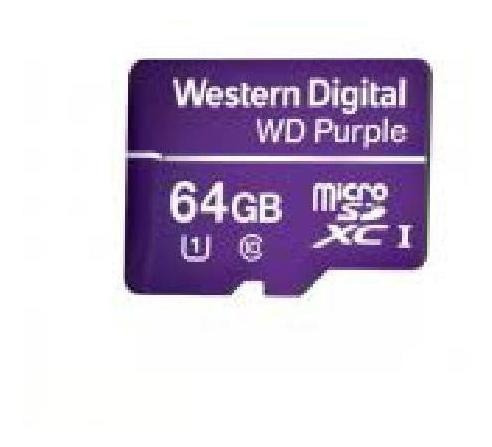 Cartao De Memoria Micro Sd 64 Gb Wd Purple