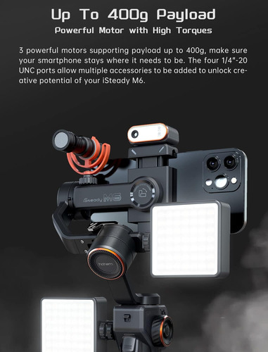 Hohem Isteady M6 Kit Smartphone Smartphel Gimbal Stabilizer