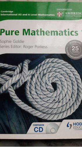 Cambridge International As And A Pure Mathematics 1 Hodder