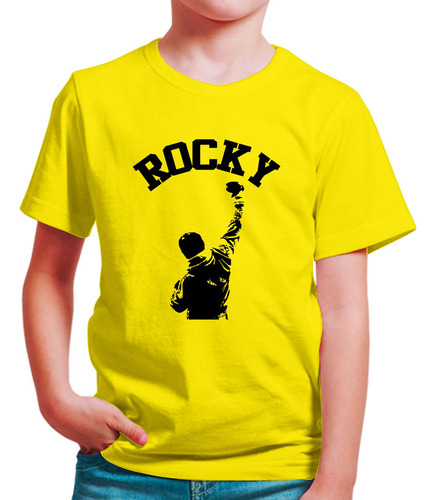 Polo Niño Silueta Rocky (d0588 Boleto.store)