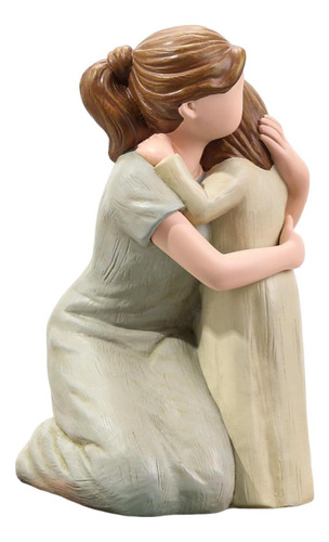 Estatua De Mamá E Hija, Regalo Del Día De La Madre, Figura
