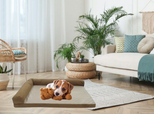 Sofá Cama Para Mascota Con Almohada Grande