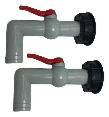 De 2 Adaptadores De Grifo De De Agua Ibc Litros Conector /