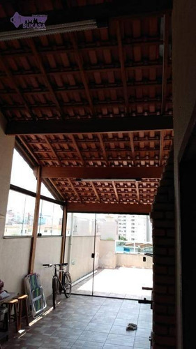 Cobertura Com 2 Dormitórios À Venda, 126 M² Por R$ 425.000,00 - Vila Humaitá - Santo André/sp - Co0451