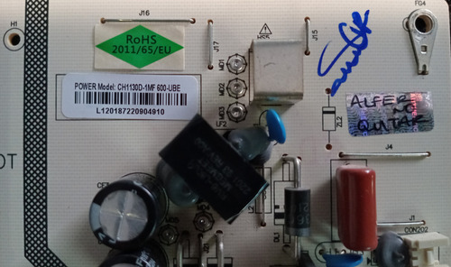 Fuente Ark5017iled N/p Ch1130d-1mf 600-ube (Usado)