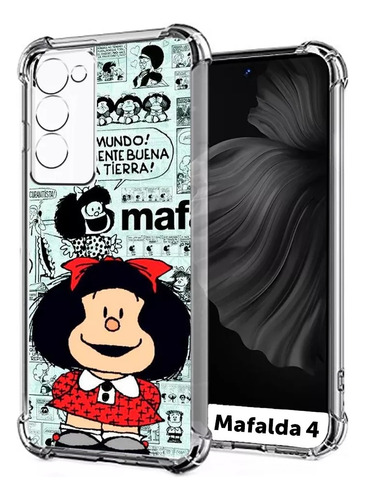 Estuche Forro Antigolpes Mafalda Teléfonos Tecno Spark Todos