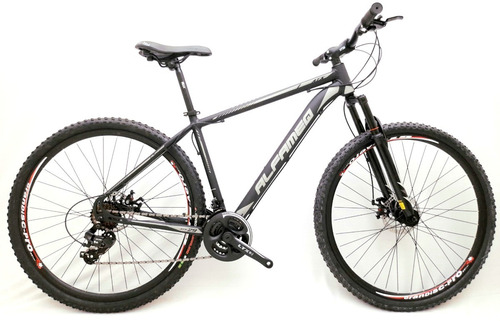 Bicicleta Mtb Alfameq Aro29 24 Marcha Á Disco Cambio Shimano