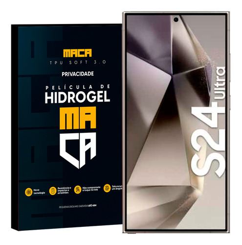 Película Privacidade Premium Gel Galaxy S24 S24+ S24 Ultra