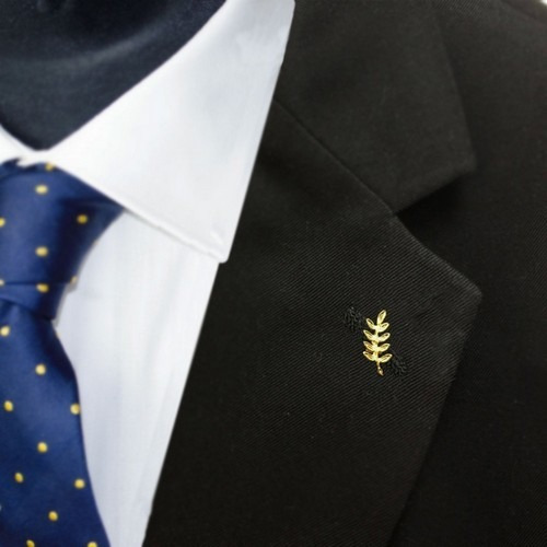 Pin Masónico Compás Y Escuadra, Dorado Con Fondo Azul, Rc+