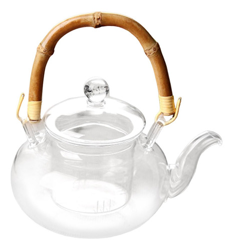 Tetera De Vidrio Con Infusor, Tetera Para Té Suelto, Tetera