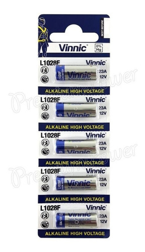 Pila Vinnic 23a 2 Blister X5 Unidades - Sonivox