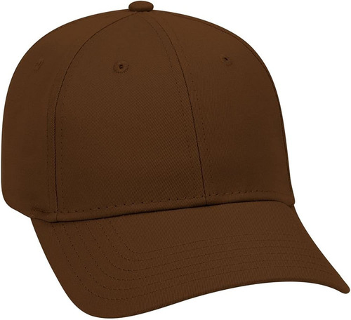 Gorra De Sarga De Algodón De Perfil Bajo De 6 Paneles